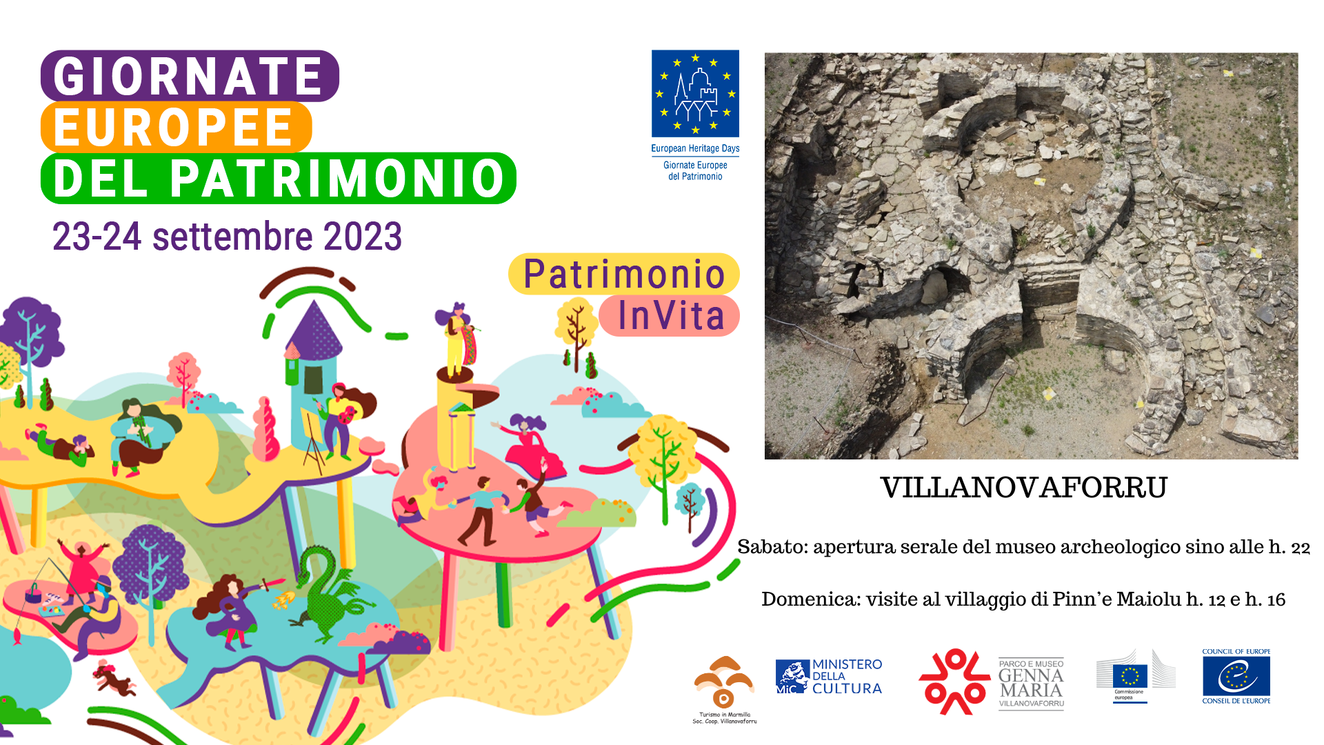 Villanovaforru: Giornate Europee del Patrimonio, 23 e 24 settembre