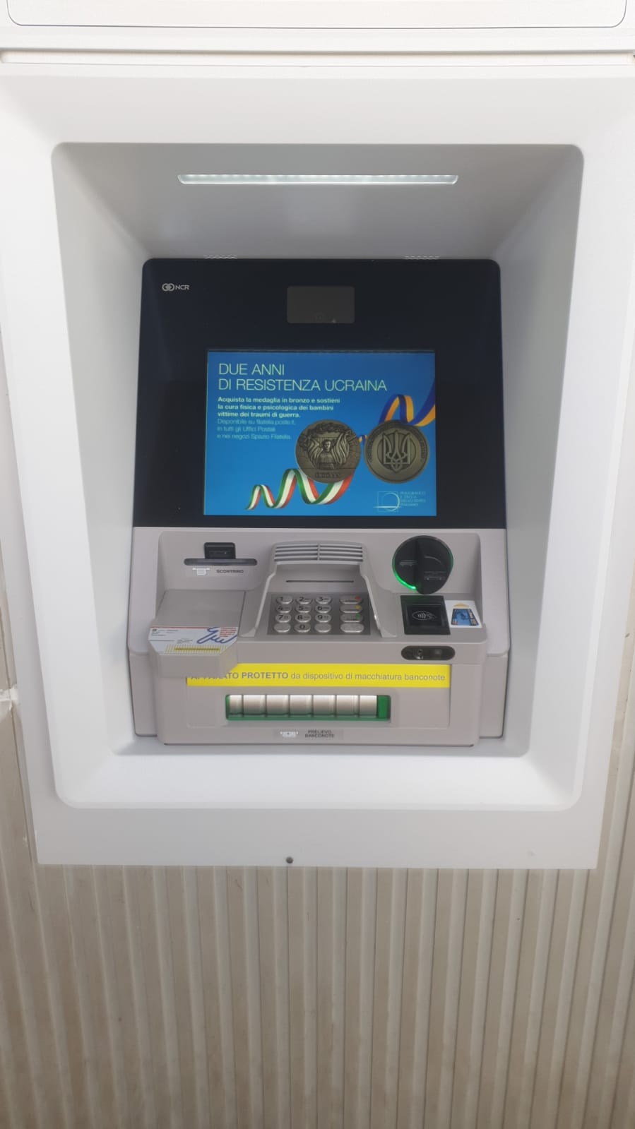 Installato nell’ufficio postale di Pula, via San Giovanni, un nuovo ATM Postamat 