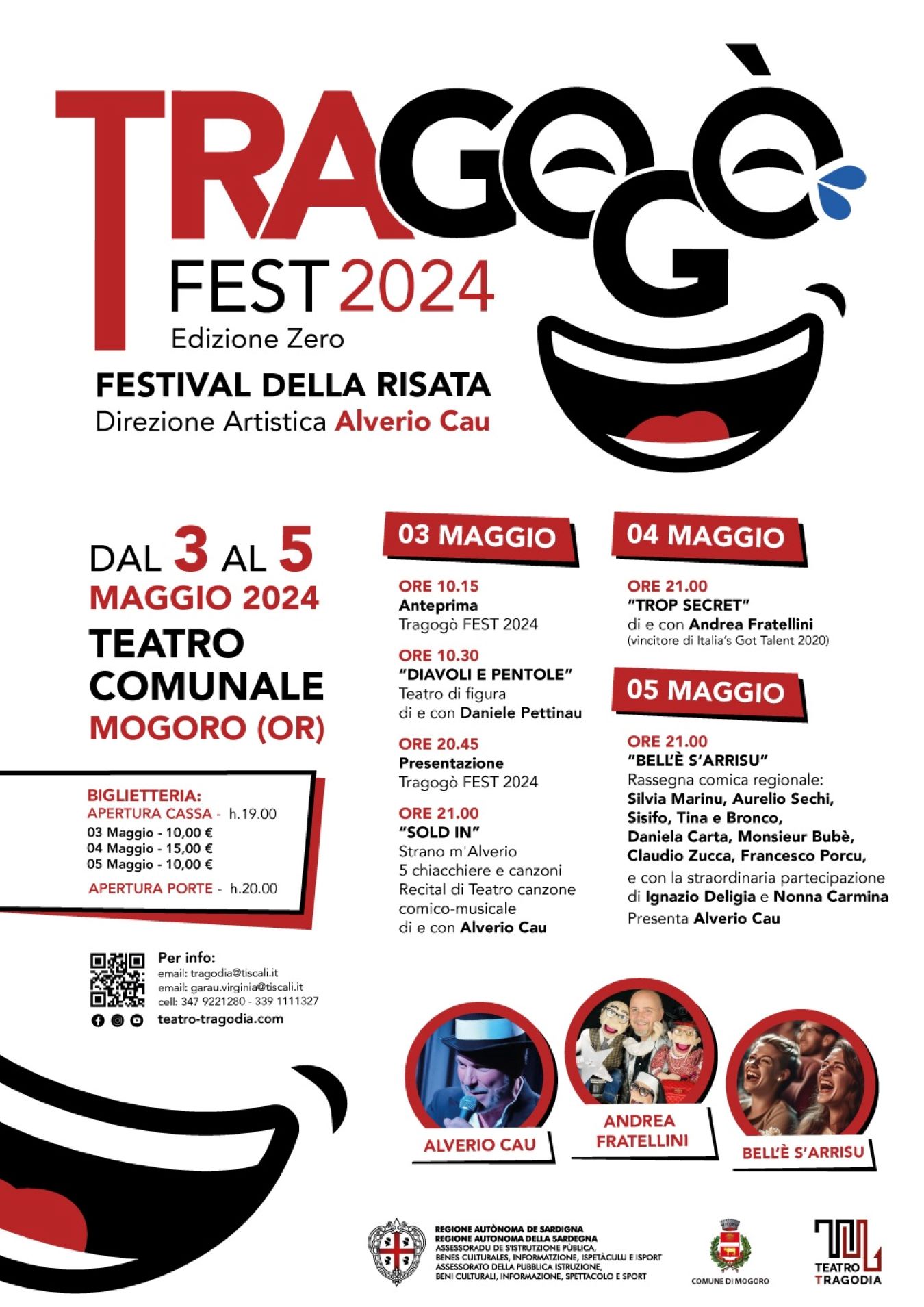  Mogoro, tre giorni di risate con il Tragogò Fest 2024