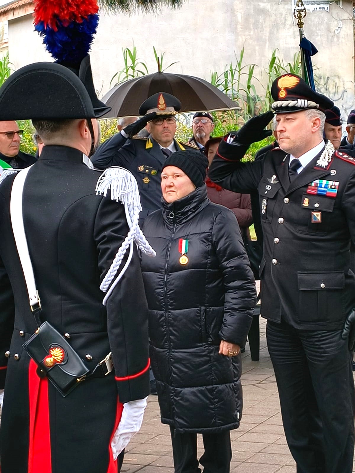 Oristano – Commemorazione del carabiniere Umberto Erriu
