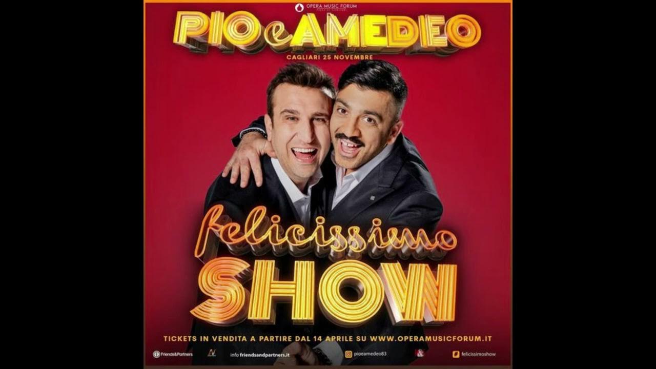 “Felicissimo show”, lo spettacolo di Pio e Amedeo è annullato