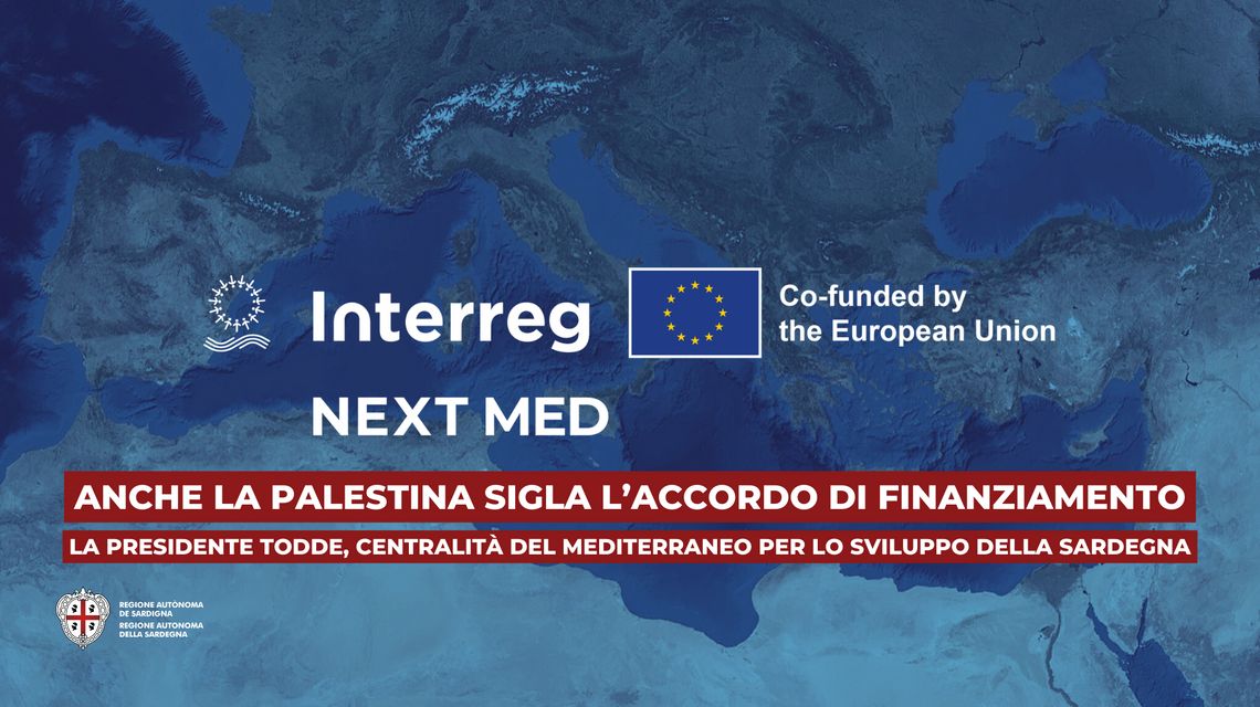 Programma Interreg Next Med: anche la Palestina sigla l’accordo di finanziamento