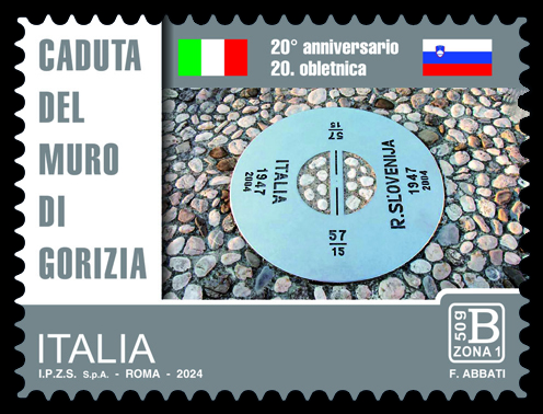 Emesso un francobollo dedicato alla convivenza tra i popoli: la caduta del muro di Gorizia, nel 20° anniversario