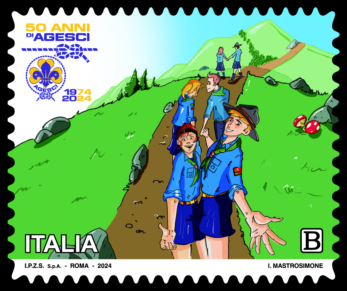 Emesso un francobollo dedicato all’Associazione Guide e Scouts Cattolici italiani – AGESCI