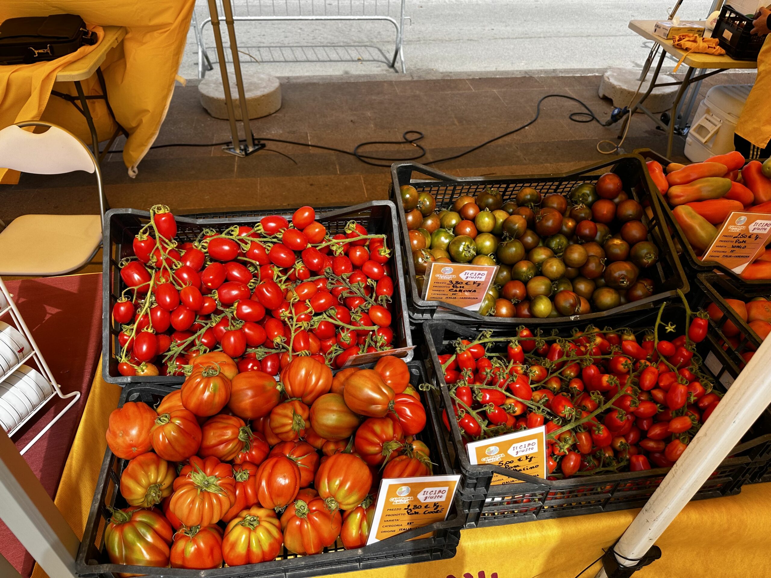 Coldiretti Sardegna: Rally Village, pomodoro e agrumi i prodotti in cima ai consumi dei sardi