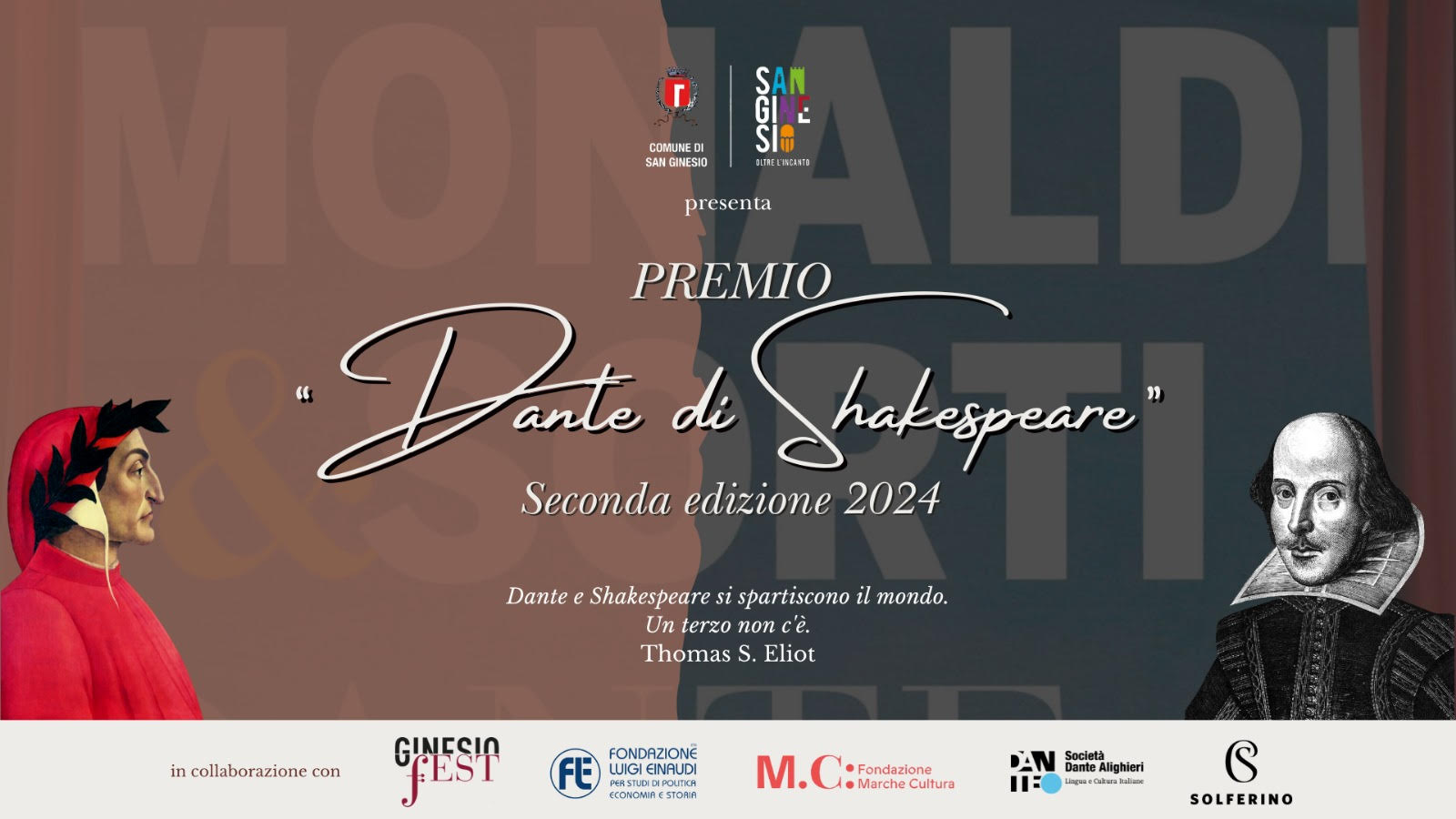 Premio biennale “Dante di Skakespeare”, online il bando