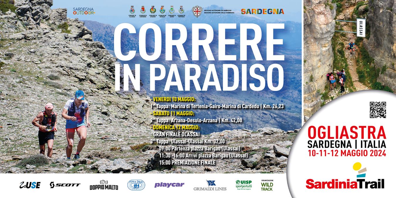 Sardinia Trail, XI edizione, domani si parte. Atleti di otto nazionalità per “Correre in paradiso”.